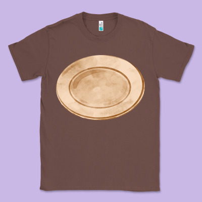 Plate Fa Element Classic Tee Designed By Fadigitalartstudio