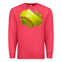 Cardinal leopard softball patch Premium Sweatshirt - Jasminsmagicworld
