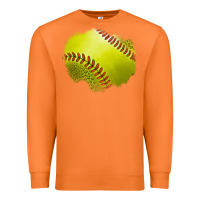 Carrot leopard softball patch Premium Sweatshirt - Jasminsmagicworld