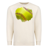 Sandshell leopard softball patch Premium Sweatshirt - Jasminsmagicworld