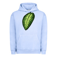 Pigment Grape Ice Dumb Cane Leaf Urban Hoodie - LillyAllenDesigns