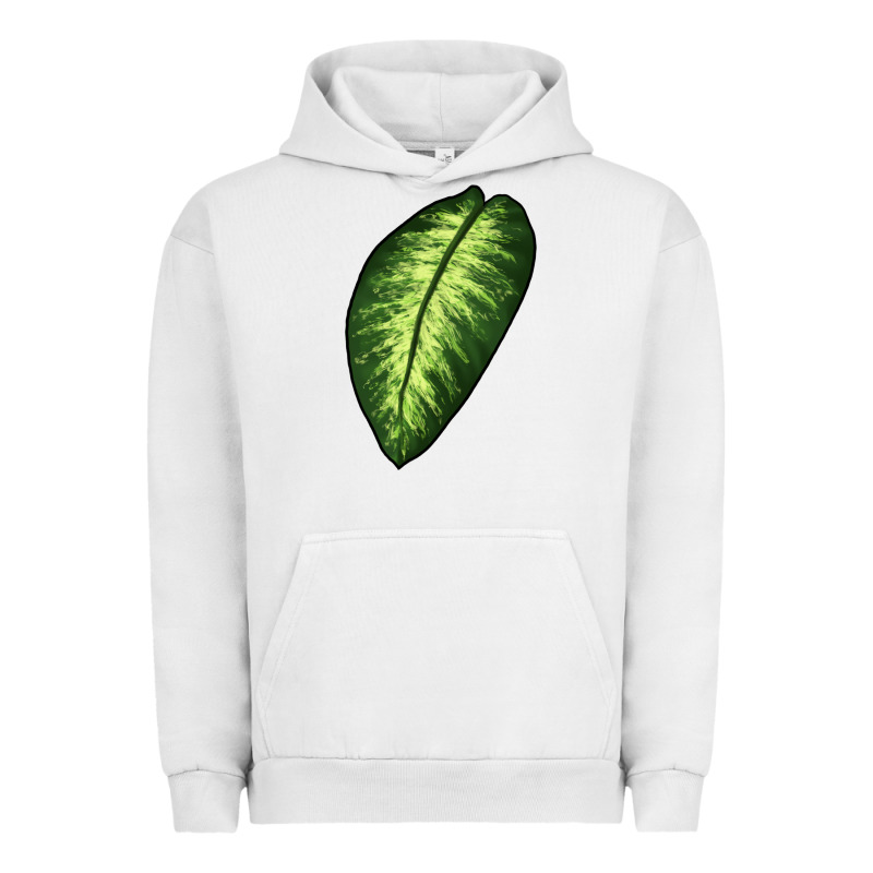 Dumb Cane Leaf Urban Hoodie by LillyAllenDesigns | Teevron