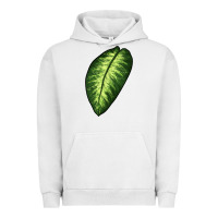 Pigment Lunar Rock Dumb Cane Leaf Urban Hoodie - LillyAllenDesigns