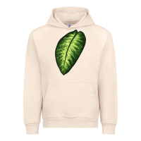 Sandshell Dumb Cane Leaf Urban Hoodie - LillyAllenDesigns