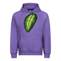 Tulip Dumb Cane Leaf Urban Hoodie - LillyAllenDesigns
