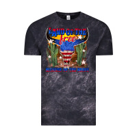 Cloud Black land of the free because of the brave Vintage Tee - texasbilliewilder
