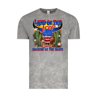 Cloud Rock land of the free because of the brave Vintage Tee - texasbilliewilder