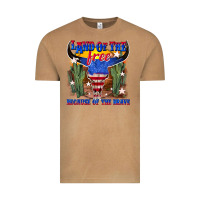 Vintage Camel land of the free because of the brave Vintage Tee - texasbilliewilder