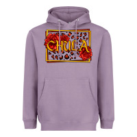 Lavender Spanish chula with roses Heavyweight Hoodie - Jasminsmagicworld