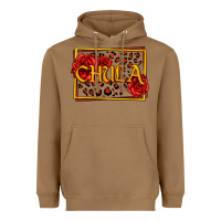 Toasted Coconut Spanish chula with roses Heavyweight Hoodie - Jasminsmagicworld
