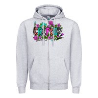 Heather Grey crafter Zipper Hoodie - AdoDesignShop