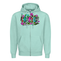 Seafoam crafter Zipper Hoodie - AdoDesignShop