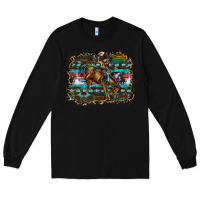 Black rodeo Long Sleeve Tee - SublimationCraftShop