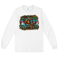 White rodeo Long Sleeve Tee - SublimationCraftShop