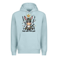Blue Mist mi burrito sabanero mexican Premium Hoodie - MaliasSmallBusiness