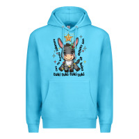 Ocean Blue mi burrito sabanero mexican Premium Hoodie - MaliasSmallBusiness
