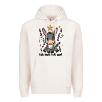 Pale Pink mi burrito sabanero mexican Premium Hoodie - MaliasSmallBusiness