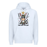 White mi burrito sabanero mexican Premium Hoodie - MaliasSmallBusiness
