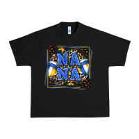 Black volleyball nana with leopard Urban Heavy Tee - Zillion Design Studio