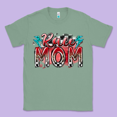 Race Mom Classic Tee Designed By Racoondesign