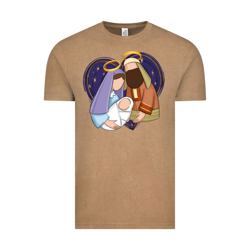 Holy Night Jesus Birth Vintage Tee by Zillion Design Studio | Teevron