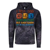Cloud Black i tell dad jokes periodically but only when i'm in Vintage Hoodie - JahusDesignShop