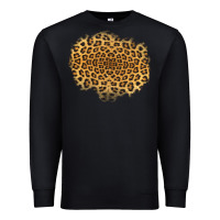 Black leopard patch Premium Sweatshirt - Jasminsmagicworld