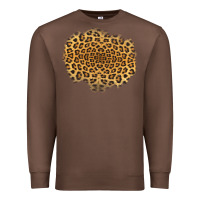 Chestnut leopard patch Premium Sweatshirt - Jasminsmagicworld