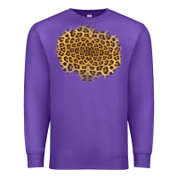 Purple leopard patch Premium Sweatshirt - Jasminsmagicworld