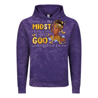 Cloud Purple even in the midst of my storm i see god working it Vintage Hoodie - MaliasSmallBusiness