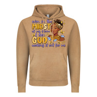 Vintage Camel even in the midst of my storm i see god working it Vintage Hoodie - MaliasSmallBusiness