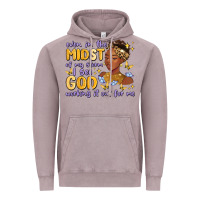 Vintage Zinc even in the midst of my storm i see god working it Vintage Hoodie - MaliasSmallBusiness