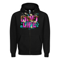 Black craft life Zipper Hoodie - AdoDesignShop