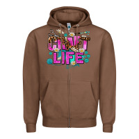Chestnut craft life Zipper Hoodie - AdoDesignShop