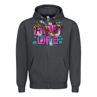Smoke craft life Zipper Hoodie - AdoDesignShop