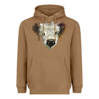 Toasted Coconut white calf scottish Heavyweight Hoodie - BarkalooDesign