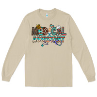 Mushroom medical asistant Long Sleeve Tee - CowhideDigitalArt
