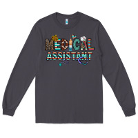 Smoke medical asistant Long Sleeve Tee - CowhideDigitalArt