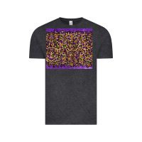 Vintage Black mardi gras leopard Vintage Tee - RanaPortraitStore