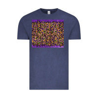 Vintage Denim mardi gras leopard Vintage Tee - RanaPortraitStore