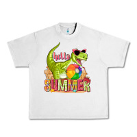 Lunar Rock hello summer rex Urban Heavy Tee - texasbilliewilder