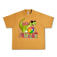 Peanut Butter hello summer rex Urban Heavy Tee - texasbilliewilder