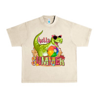 Sandshell hello summer rex Urban Heavy Tee - texasbilliewilder