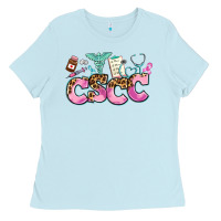 Baby Blue cscc Ladies Tee - AdoDesignShop