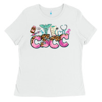 White cscc Ladies Tee - AdoDesignShop
