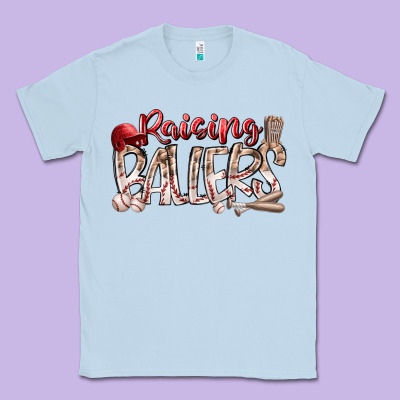 Raising Ballers Classic Tee Designed By Racoondesign