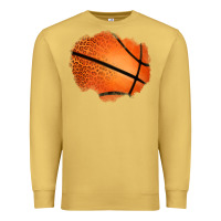 Antique Gold leopard basketball patch Premium Sweatshirt - Jasminsmagicworld