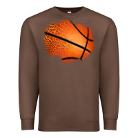 Chestnut leopard basketball patch Premium Sweatshirt - Jasminsmagicworld