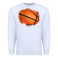 White leopard basketball patch Premium Sweatshirt - Jasminsmagicworld