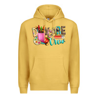 Antique Gold daycare crew Premium Hoodie - NancyCooperArtShop